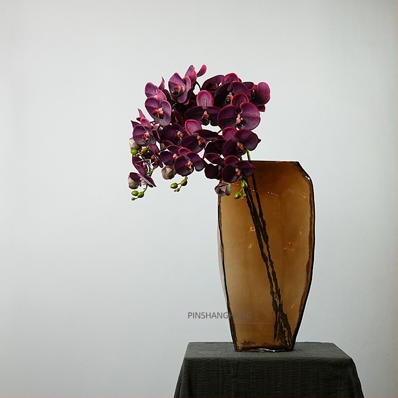 Mesterséges Phalaenopsis orchidaflóra – PVC anyag, gyártási kód 19040010902, márka Good character, faj Phalaenopsis
