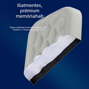 Kis vászon csuklótámasz párna billentyűzethez, hőtranszfer mintával, logóval ellátva