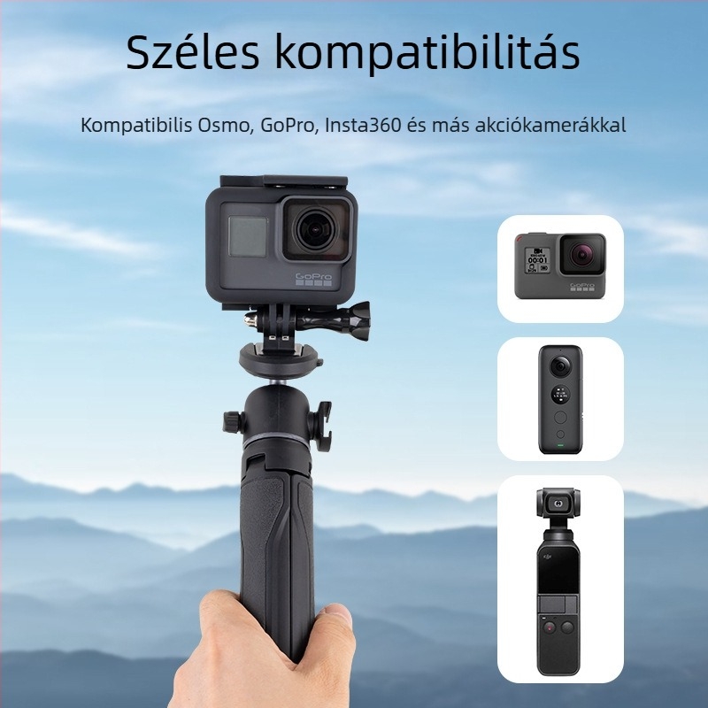 Gyorskioldó alap készlet sportkamerákhoz (Insta360) — nylon test, logó nyomtatás, Xiletu csomagolás, országos garancia