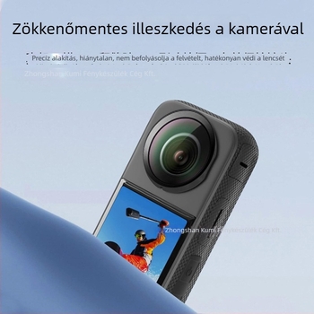 Insta360 X5X4X3X2 Lencsevédő – PC/Üveg anyag, karcálló, Panorámás akciókamera védőfedél