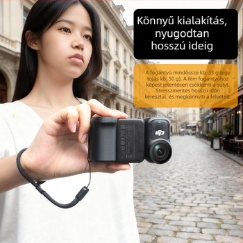 Mágneses gyorskioldó keret fogantyúval DJI Nano akciókamera számára (Márka: Dji nano; Modell: Dji nano; Alkalmazható modellek: Dji nano; Anyag: Műanyag)
