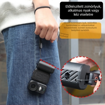 Mágneses gyorskioldó keret fogantyúval DJI Nano akciókamera számára (Márka: Dji nano; Modell: Dji nano; Alkalmazható modellek: Dji nano; Anyag: Műanyag)