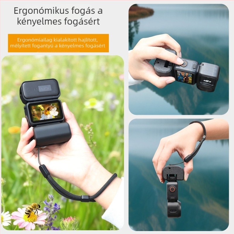 Mágneses gyorskioldó keret fogantyúval DJI Nano akciókamera számára (Márka: Dji nano; Modell: Dji nano; Alkalmazható modellek: Dji nano; Anyag: Műanyag)