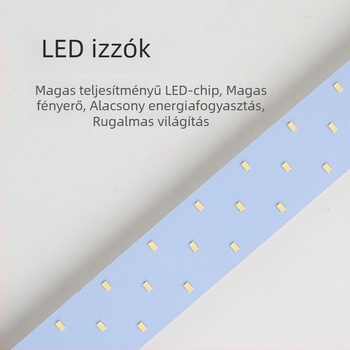 LED stúdióvilágító panel, 25W, 110-240V, dimmelhető