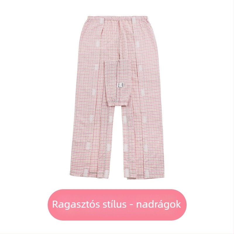Jingruikang Orvosi ápolási ruházat, unisex, 95% pamut, raglán hosszú ujjú, kerek nyakú, hosszú szabás, 80–100 cm, tavasz/ősz