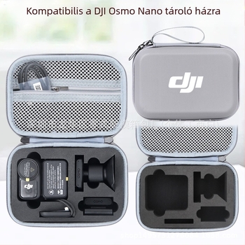 Osmo Nano akciókamera tároló táska – PU anyag, 166 g, kompatibilis Osmo Nano-val
