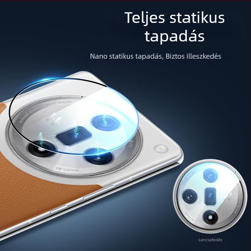 HD edzett üveg védőfólia a kameralencséhez Oppo Find X8 Pro, Find X8s és Find X7 okostelefonokhoz