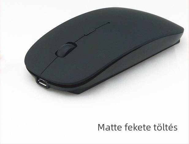 HP-008 Optikai Bluetooth egér, 1600 DPI, USB interfész, 10 m működési távolság, ergonómikus kialakítás