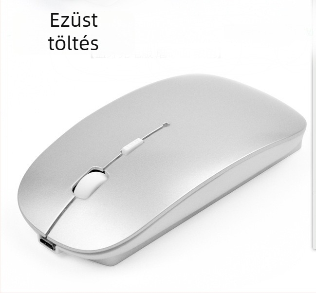 HP-008 Optikai Bluetooth egér, 1600 DPI, USB interfész, 10 m működési távolság, ergonómikus kialakítás