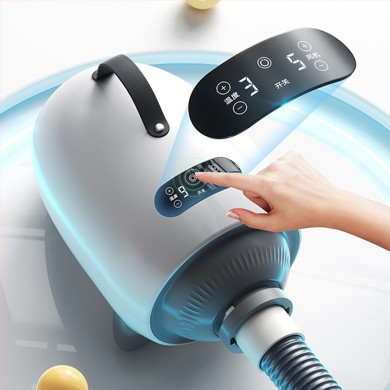 Állati szőrzet szárítója, tervezés kar nélküli — 2000W+ AC motor, 220V, túlmelegedés elleni védelem