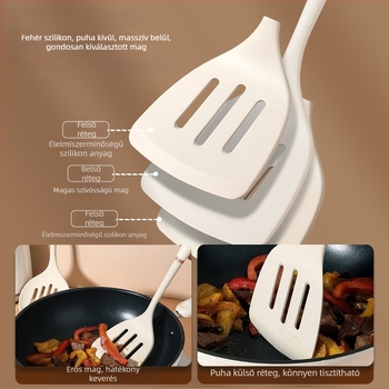Deshun szilikon konyhai spatula készlet – hőálló, élelmiszer-minőségű