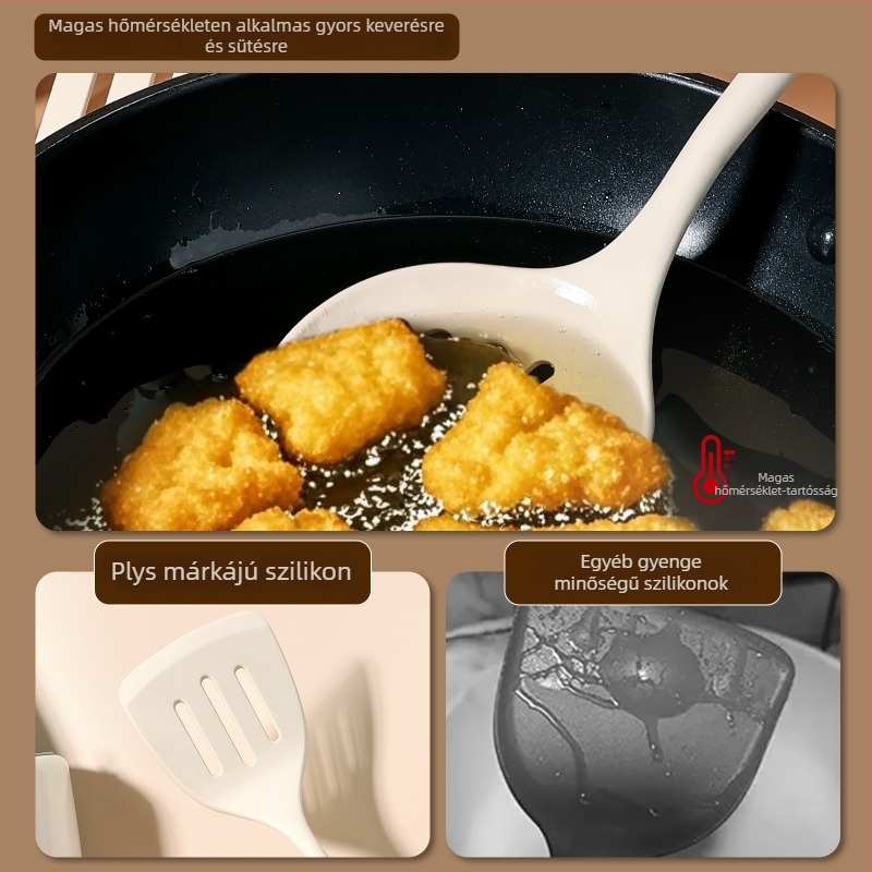 Deshun szilikon konyhai spatula készlet – hőálló, élelmiszer-minőségű