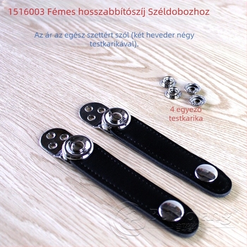 Bellows Buckle Akkordionhoz – Bőrből, Modell 1516003, BULUOLANG, Nyugati billentyűs hangszerekhez tartozék