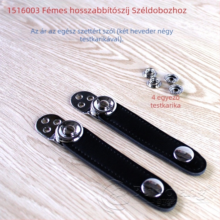 Bellows Buckle Akkordionhoz – Bőrből, Modell 1516003, BULUOLANG, Nyugati billentyűs hangszerekhez tartozék