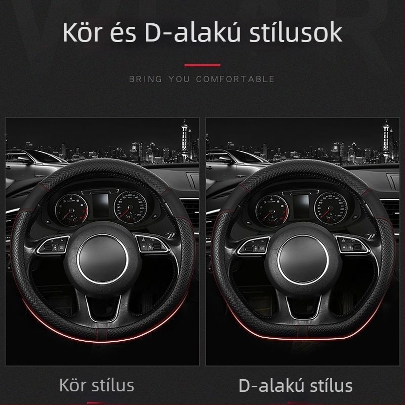 BYD autókhoz kormányhuzat, műbőr, modern minimalista stílus, nyár, univerzális felszerelés