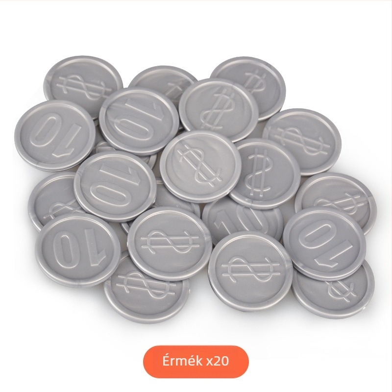 Elektromos zenés időzítővel ellátott szimulált háztartási készülék játék - műanyagból készült, 4–6 éveseknek, színes dobozos csomagolás, 3C tanúsítvány