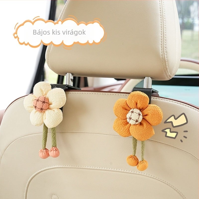 Karikatúra-stílusú autós akasztó belső tároláshoz (ABS anyag; karikatúra stílus; testreszabható feldolgozás)