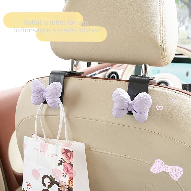 Karikatúra-stílusú autós akasztó belső tároláshoz (ABS anyag; karikatúra stílus; testreszabható feldolgozás)