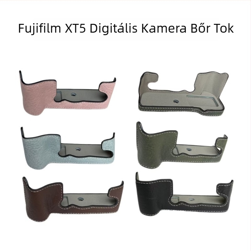 Fuji X-T5 bőrtok hordozható, állítható vállpánttal (Modell: X-T5; Típus: Bőrtok; Jellemzők: Vintage; Feldolgozás: Személyre szabott rajzok)