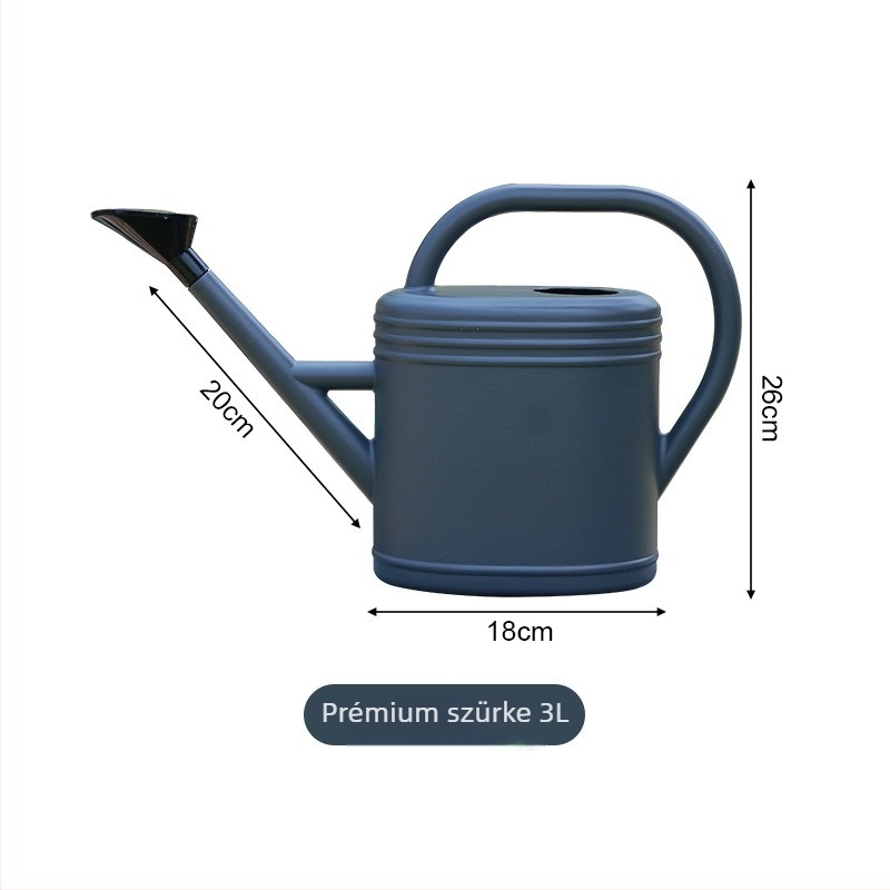 PE műanyag öntöző kanna – típus: kanna/öntözéses zuhany, otthoni kertészkedéshez és közterületi zöldterületekhez