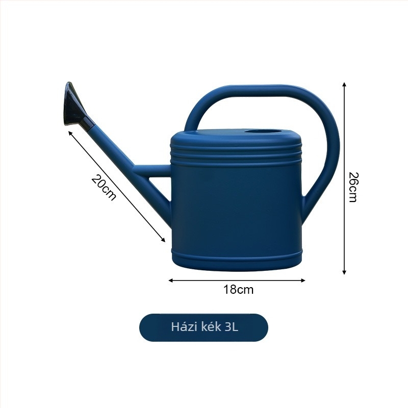 PE műanyag öntöző kanna – típus: kanna/öntözéses zuhany, otthoni kertészkedéshez és közterületi zöldterületekhez