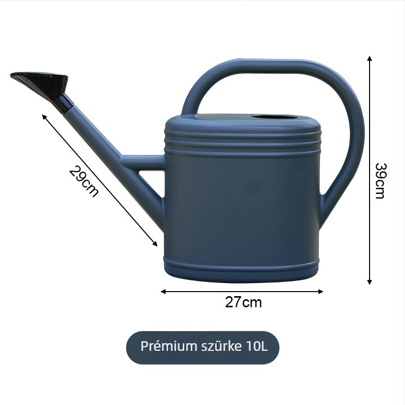 PE műanyag öntöző kanna – típus: kanna/öntözéses zuhany, otthoni kertészkedéshez és közterületi zöldterületekhez