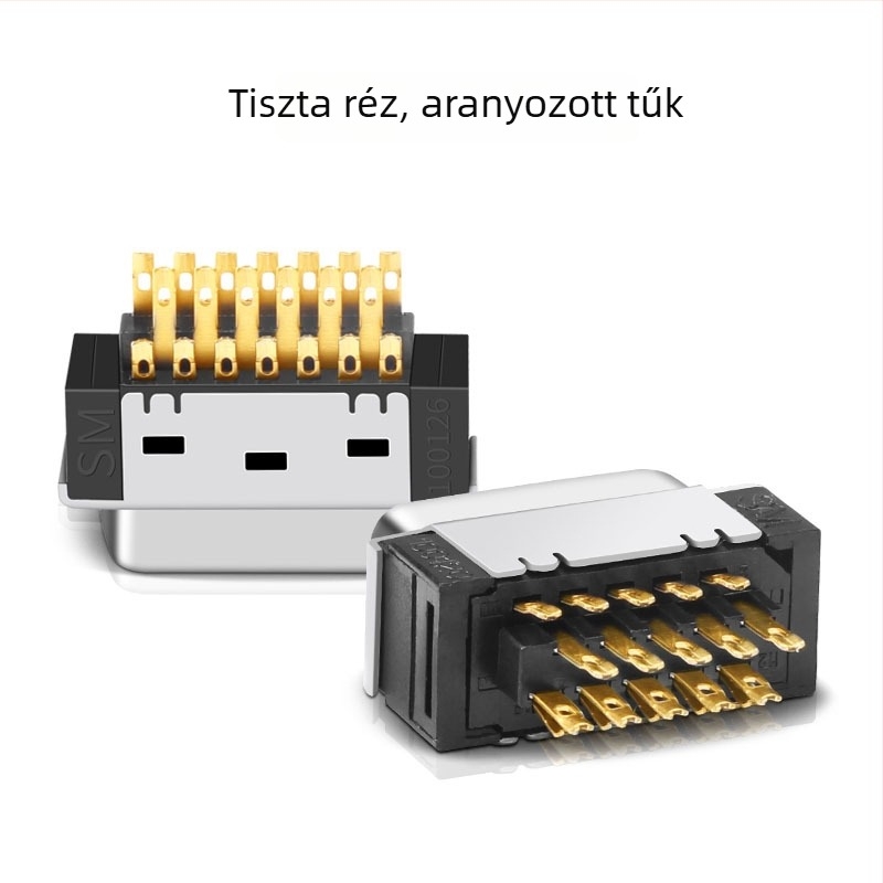 SCSICN14/20/26/36/50 szervo dugó SCSI csatlakozóhoz – ipari csatlakozók, réz vezeték, ISO tanúsított, 3000 dugó, OEM elérhető