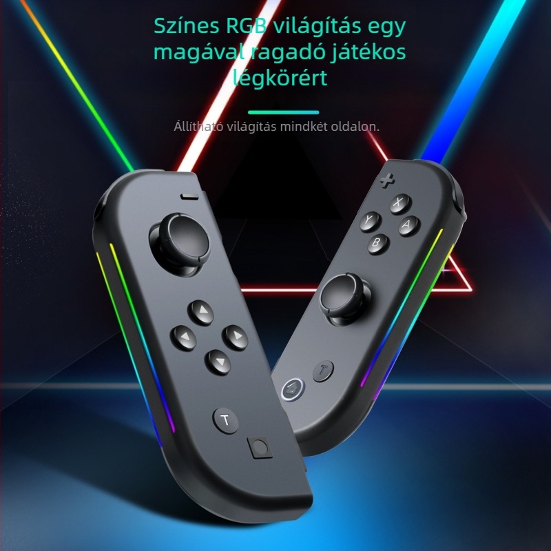 JC112 játékkontroller Switchhez Type-C interfésszel, 6-tengelyes mozgásérzékelő és rezgés