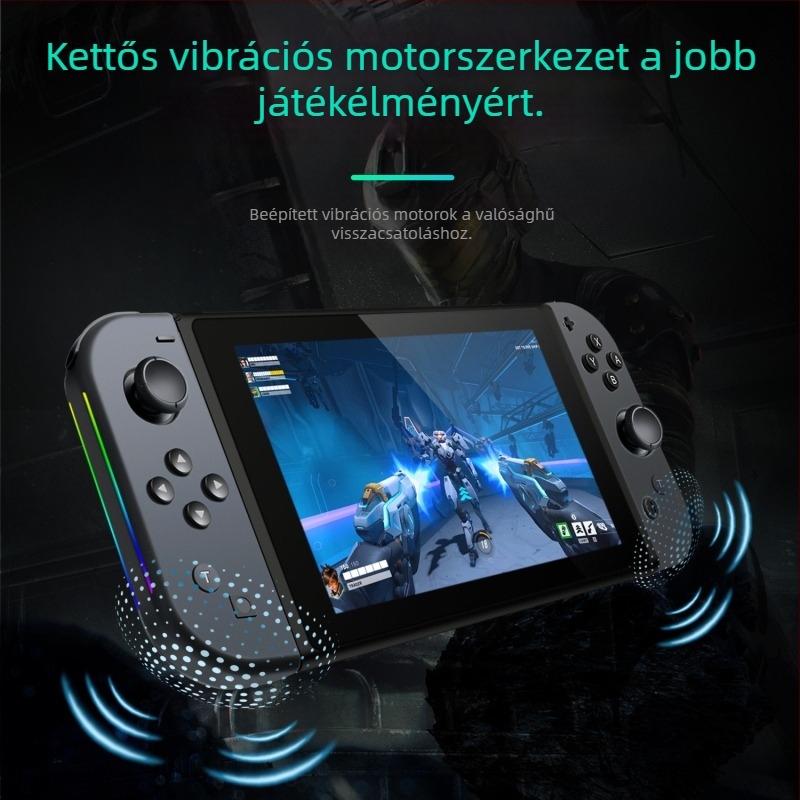 JC112 játékkontroller Switchhez Type-C interfésszel, 6-tengelyes mozgásérzékelő és rezgés