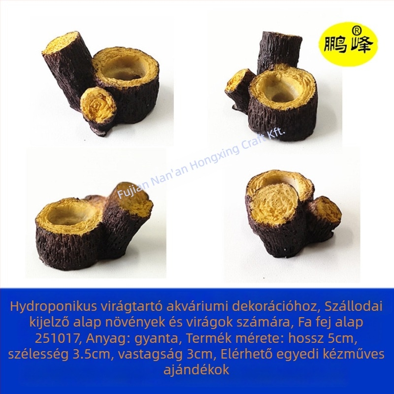 Gyantából készült alap hidroponikus növénykiállításokhoz és akváriumi tájépítéshez | Pengfeng | gyanta dísztárgyak | Új kínai stílus