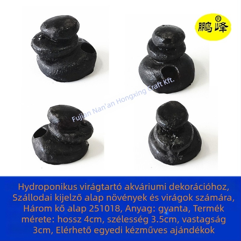 Gyantából készült alap hidroponikus növénykiállításokhoz és akváriumi tájépítéshez | Pengfeng | gyanta dísztárgyak | Új kínai stílus