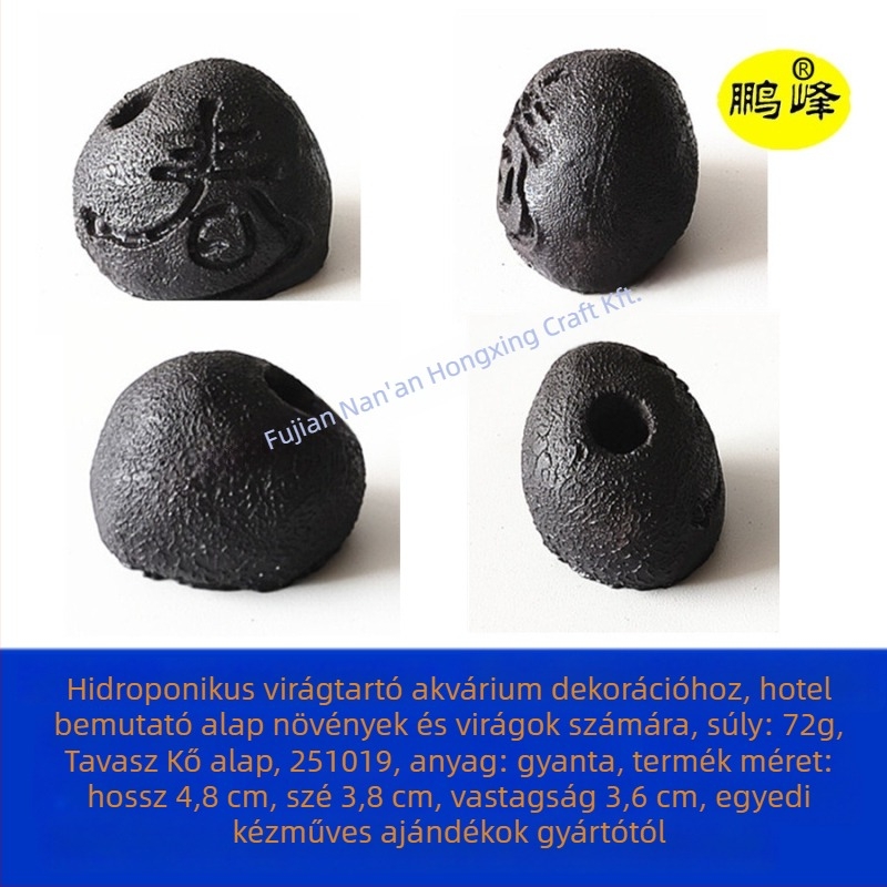 Gyantából készült alap hidroponikus növénykiállításokhoz és akváriumi tájépítéshez | Pengfeng | gyanta dísztárgyak | Új kínai stílus