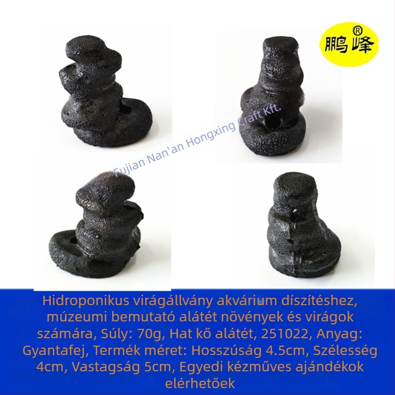 Gyantából készült alap hidroponikus növénykiállításokhoz és akváriumi tájépítéshez | Pengfeng | gyanta dísztárgyak | Új kínai stílus