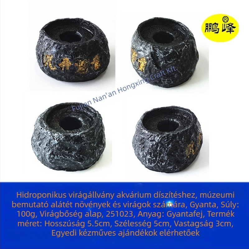 Gyantából készült alap hidroponikus növénykiállításokhoz és akváriumi tájépítéshez | Pengfeng | gyanta dísztárgyak | Új kínai stílus