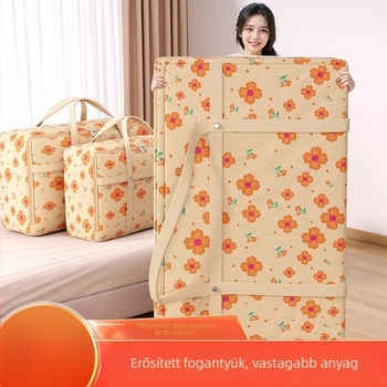 Kub alakú ruhatároló táska nem szövött anyagból, nedvességálló, nagy kapacitás, többfunkciós, ideális költözéshez és otthoni szervezéshez