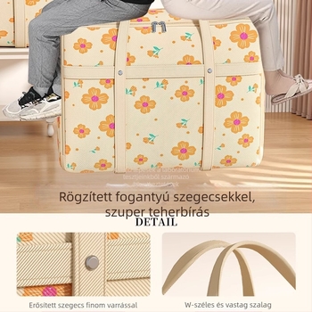 Kub alakú ruhatároló táska nem szövött anyagból, nedvességálló, nagy kapacitás, többfunkciós, ideális költözéshez és otthoni szervezéshez
