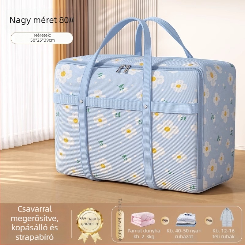 Kub alakú ruhatároló táska nem szövött anyagból, nedvességálló, nagy kapacitás, többfunkciós, ideális költözéshez és otthoni szervezéshez