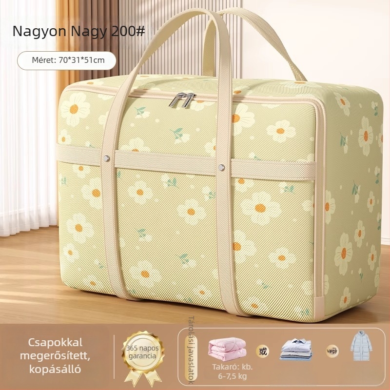 Kub alakú ruhatároló táska nem szövött anyagból, nedvességálló, nagy kapacitás, többfunkciós, ideális költözéshez és otthoni szervezéshez