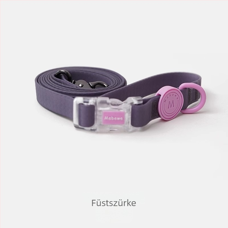 Vízálló nylon kutyanyakörv és póráz – kicsi, közepes és nagy testű kutyáknak