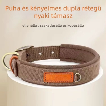 Kutyanyakörv kétoldalas dizájnnal, poliészter anyag, univerzális illeszkedés, kínai stílus