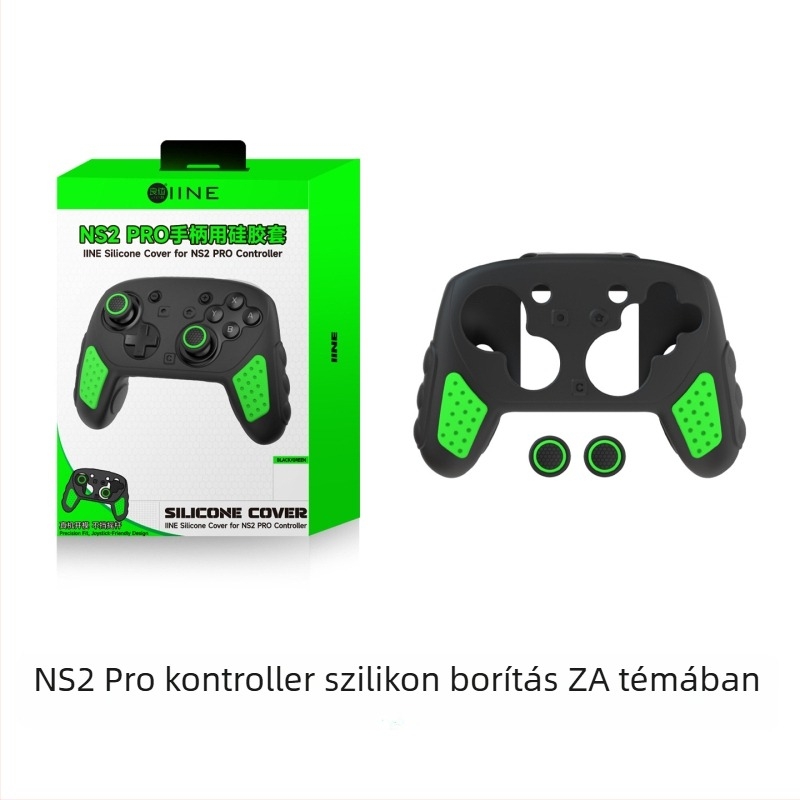 Switch2 konzolához kiegészítő készlet: tároló táska, védőház, temperált kijelzővédő fólia, joystick sapkák, EVA anyag