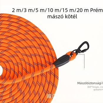 Kiterjesztett kutya póráz állítható hosszúsággal 5 m, 10 m és 20 m — P-stílusú edzőkötél kulturéri használatra, robusztus robbanásbiztos