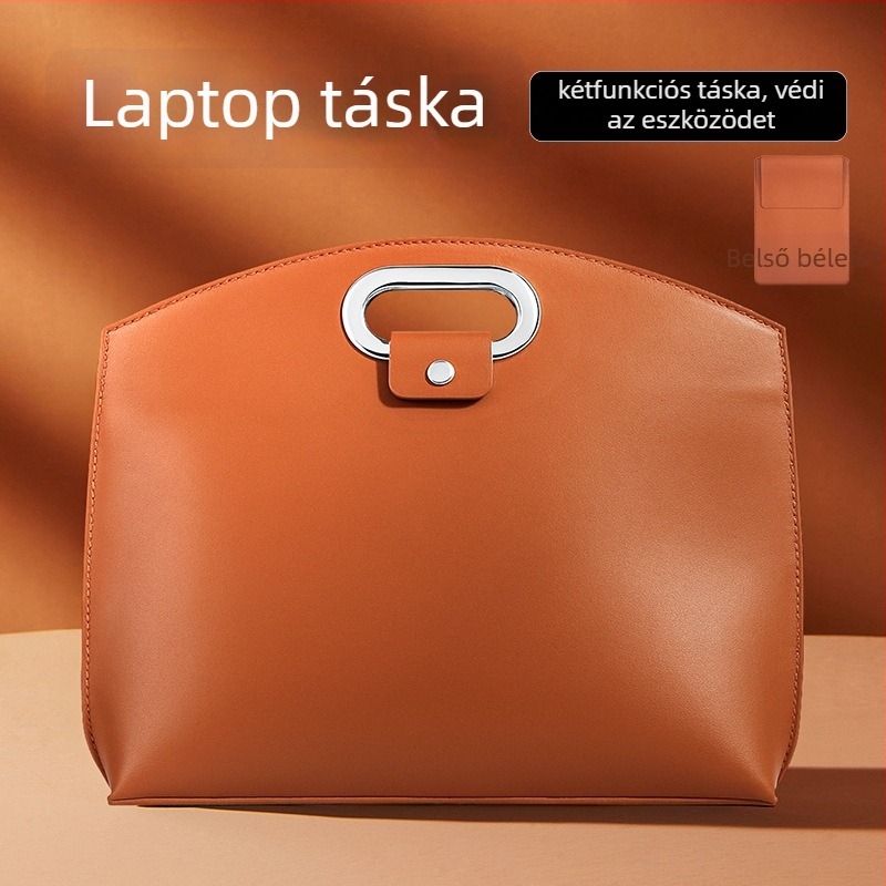 Laptop táska, PU anyagból, Dolby márka, üzleti elit stílus, uniszex, tároló funkció