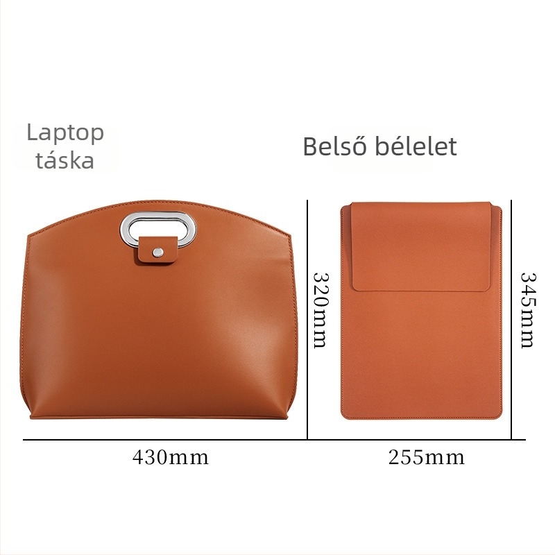 Laptop táska, PU anyagból, Dolby márka, üzleti elit stílus, uniszex, tároló funkció