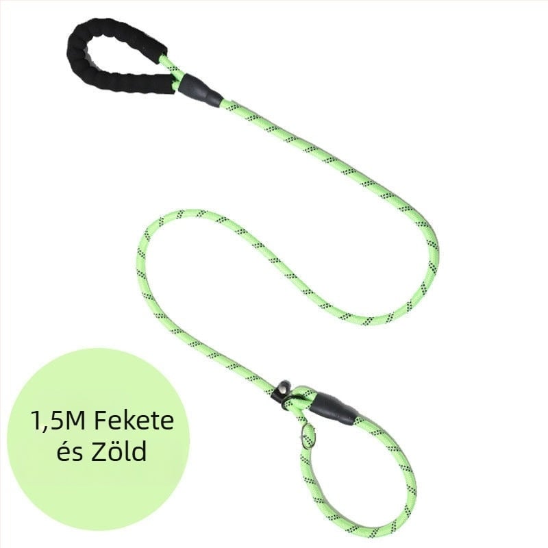 Nylon kutyapóráz, állítható hosszúságú
