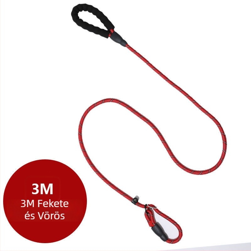 Nylon kutyapóráz, állítható hosszúságú