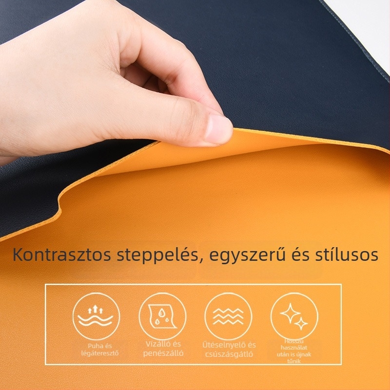 PU bőr laptop tok MacBook 14 hüvelykhez, vízálló, karcálló védelem, flanel belsővel