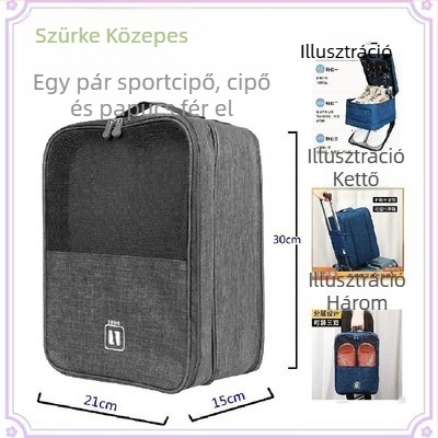 Poliéester cipő tároló, helytakarékos, porálló, multifunkcionális utazáshoz, 50 darab cipődoboz készlet