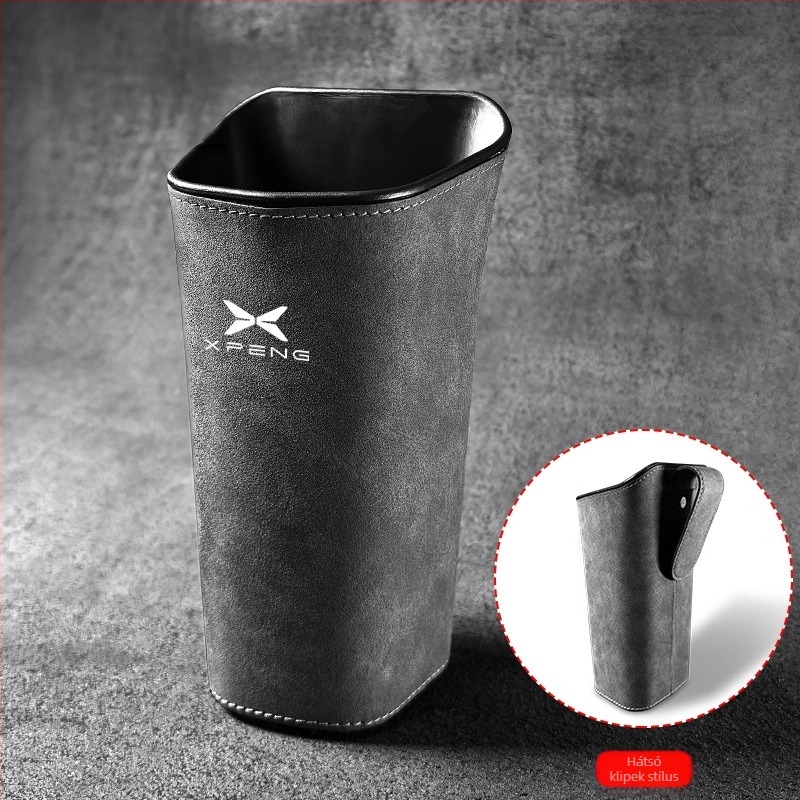 Autó belső kartámasz tároló doboz — vízálló velúr bőr, függő kivitel, logóval testreszabható, általános kompatibilitás