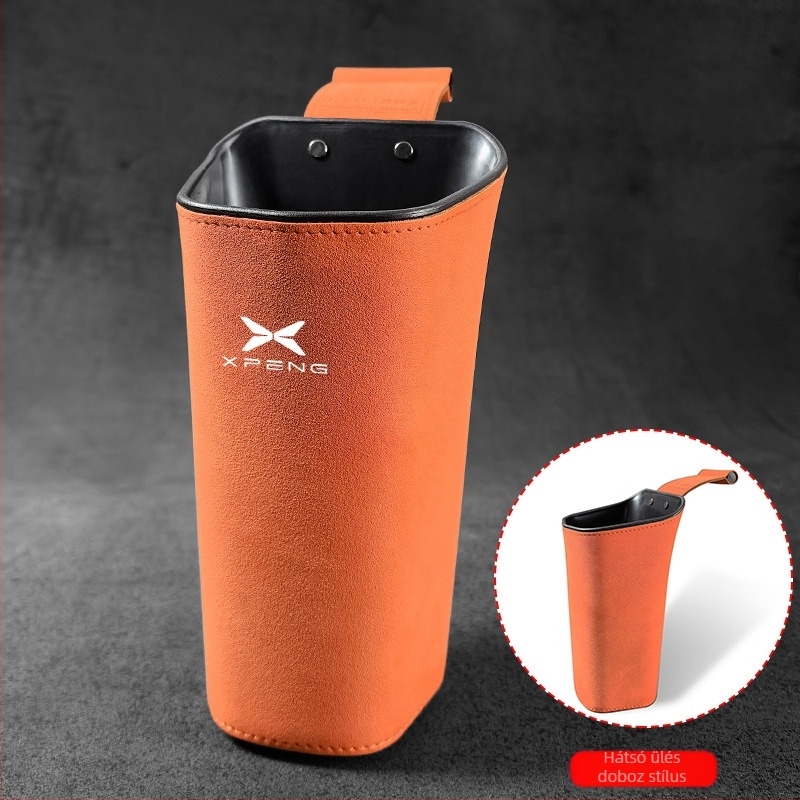 Autó belső kartámasz tároló doboz — vízálló velúr bőr, függő kivitel, logóval testreszabható, általános kompatibilitás